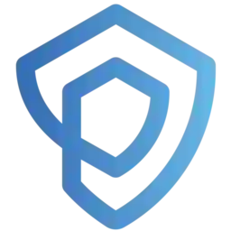 Photon Spark Hosting company shield shape logo.